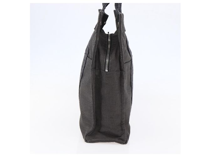 Hermès HERMES Handtasche Her Line MM aus grauem Canvas Auth hk3127 Braun - Ansicht 4