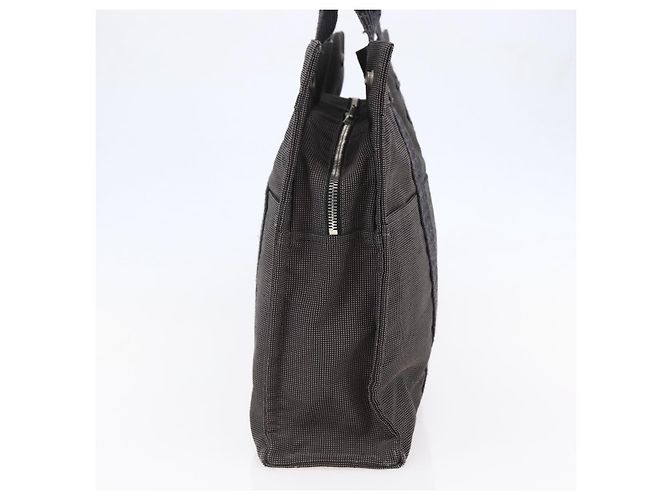 Hermès HERMES Handtasche Her Line MM aus grauem Canvas Auth hk3127 Braun - Ansicht 5