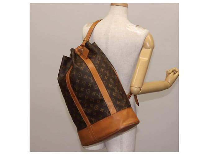 LOUIS VUITTON Borsa a Spalla Monogram Randonnee GM M42244 LV Auth 142470 Monogramma - vista 22