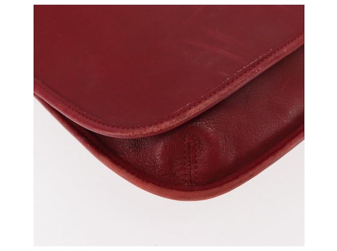 Coach Borsa a Spalla in Pelle Rossa Auth am9326 Rosso - vista 10