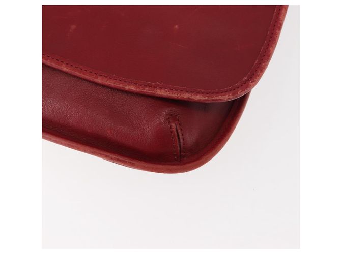 Coach Borsa a Spalla in Pelle Rossa Auth am9326 Rosso - vista 11