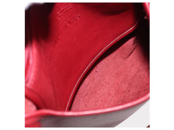 Coach Borsa a Spalla in Pelle Rossa Auth am9326 Rosso - vista 17