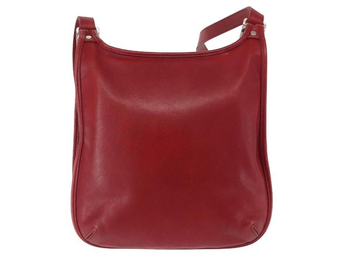 Coach Borsa a Spalla in Pelle Rossa Auth am9326 Rosso - vista 2