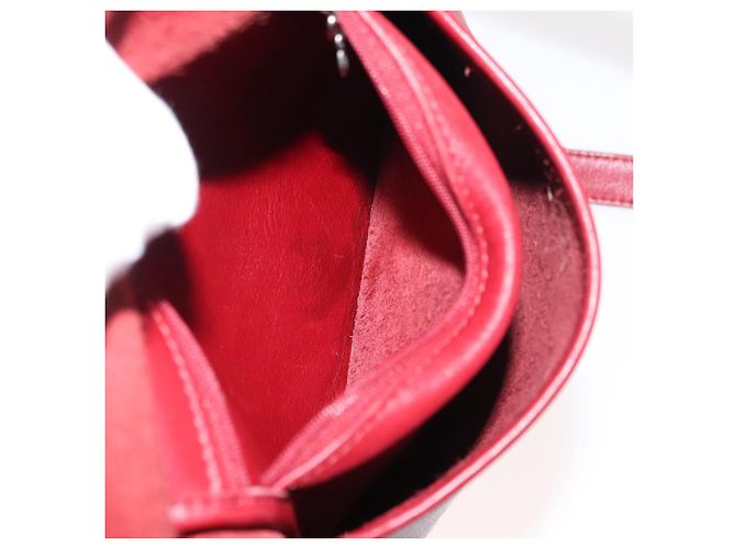 Coach Borsa a Spalla in Pelle Rossa Auth am9326 Rosso - vista 20