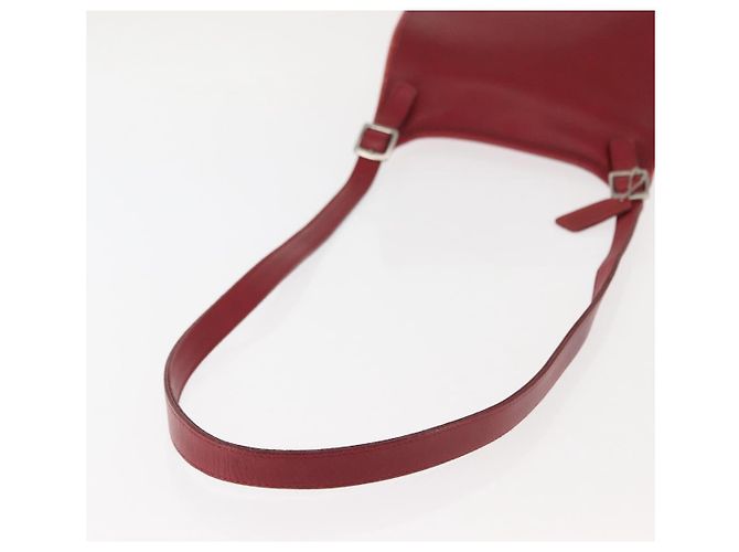 Coach Borsa a Spalla in Pelle Rossa Auth am9326 Rosso - vista 7