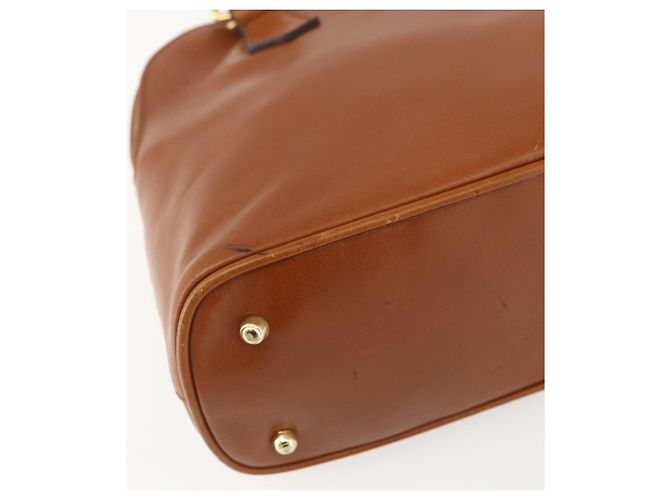 Borsa a mano in pelle Gucci Bamboo 2 in 1 marrone oro 000 1274 0290 Auth 155221 - vista 13