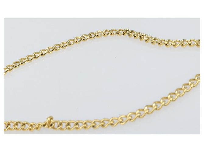 Borsa a Spalla Chain Gancini Salvatore Ferragamo Smalto Nero Oro Auth 157615 - vista 8