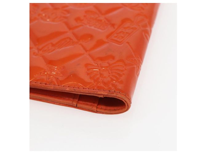 CHANEL Icon line Long Wallet Emaille Orange CC Auth bs31694 - Ansicht 10