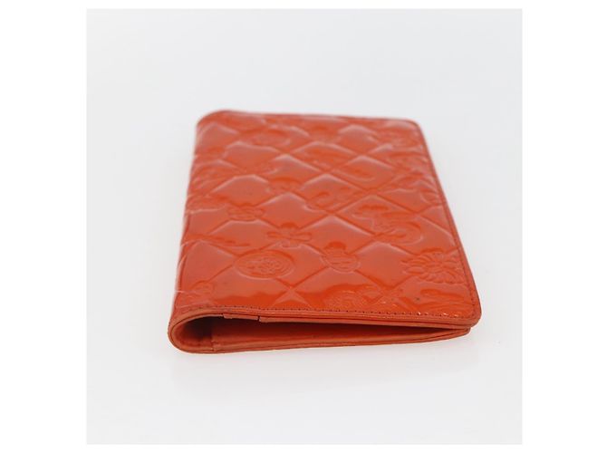 CHANEL Icon line Long Wallet Emaille Orange CC Auth bs31694 - Ansicht 7