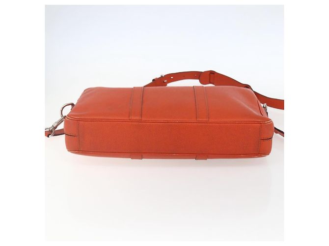 LOUIS VUITTON Taiga Borsa Porta Documenti da Viaggio Arancione M30637 LV Auth 156354 - vista 5