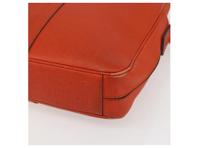 LOUIS VUITTON Taiga Borsa Porta Documenti da Viaggio Arancione M30637 LV Auth 156354 - vista 9