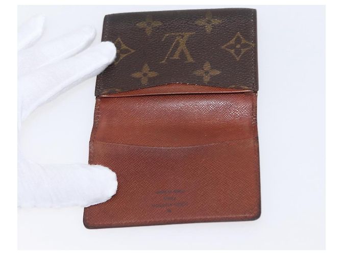 LOUIS VUITTON Monogram Anvelop Cult De Vuitto Funda para Tarjetas M62920 LV Auth bs31610 Monograma - vista 12