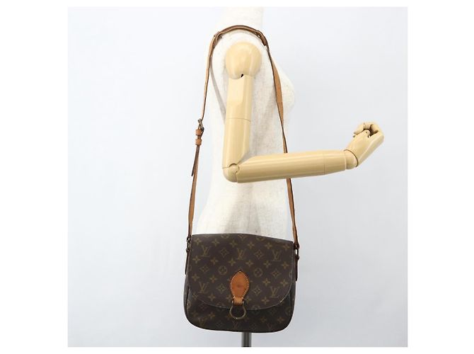 LOUIS VUITTON Borsa a Spalla Monogram Saint Cloud GM M51242 LV Auth BA8110 Monogramma - vista 26