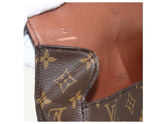 LOUIS VUITTON Borsa a Spalla Monogram Saint Cloud GM M51242 LV Auth BA8110 Monogramma - vista 9