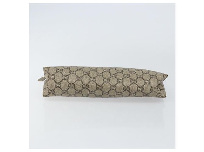 GUCCI GG Plus Supreme Clutch Bag PVC Beige Auth 151524 - vista 6