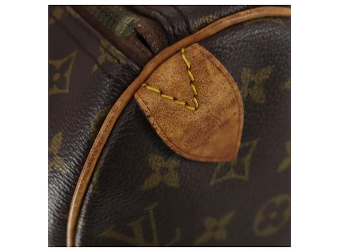 LOUIS VUITTON Borsa Boston Monogram Keepall 45 M41428 LV Auth ar13832 Monogramma - vista 19