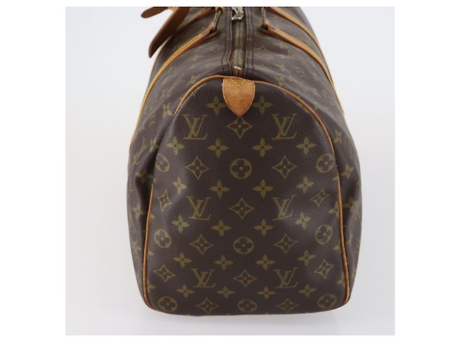LOUIS VUITTON Borsa Boston Monogram Keepall 45 M41428 LV Auth ar13832 Monogramma - vista 3