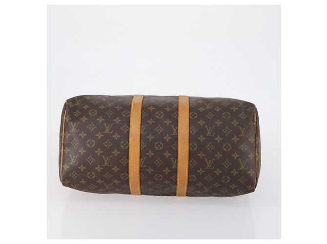 LOUIS VUITTON Borsa Boston Monogram Keepall 45 M41428 LV Auth ar13832 Monogramma - vista 5