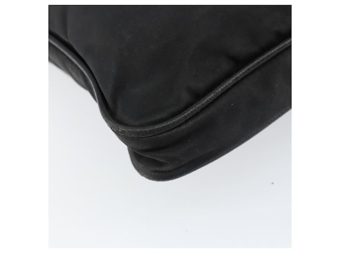 Borsa a Spalla PRADA Nylon Nero Argento Autentica 153239 - vista 14