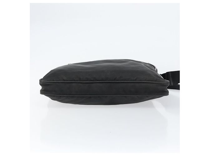 Borsa a Spalla PRADA Nylon Nero Argento Autentica 153239 - vista 5