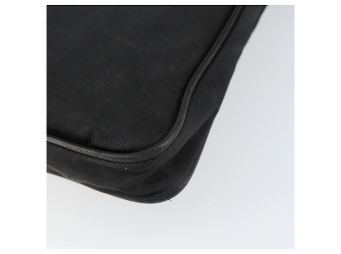 Borsa a Spalla PRADA Nylon Nero Argento Autentica 153239 - vista 9