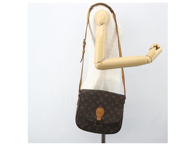 LOUIS VUITTON Monogram Saint Cloud GM Shoulder Bag M51242 LV Auth 155260 - view 26