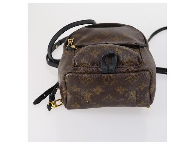 LOUIS VUITTON Monogram Palm Springs MINI Rucksack M44873 LV Auth ar13828 Monogramm - Ansicht 5