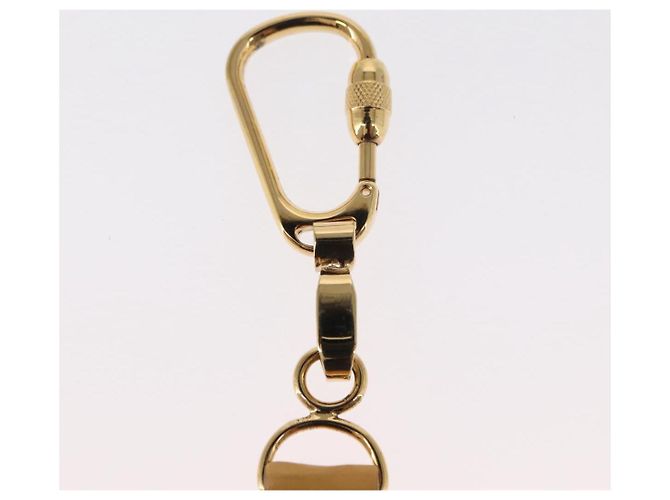 LOEWE Charm Leather metal 2 Set Beige Gold Auth bs31490 - view 5