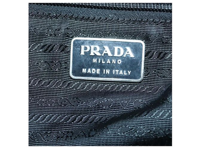 PRADA Rucksack aus Nylon grün silber authentisch 154589 - Ansicht 23