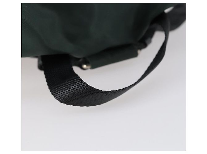 PRADA Rucksack aus Nylon grün silber authentisch 154589 - Ansicht 7