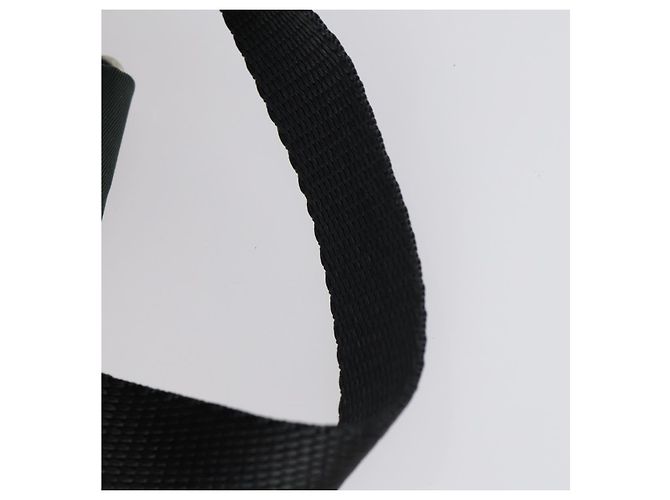 PRADA Rucksack aus Nylon grün silber authentisch 154589 - Ansicht 8