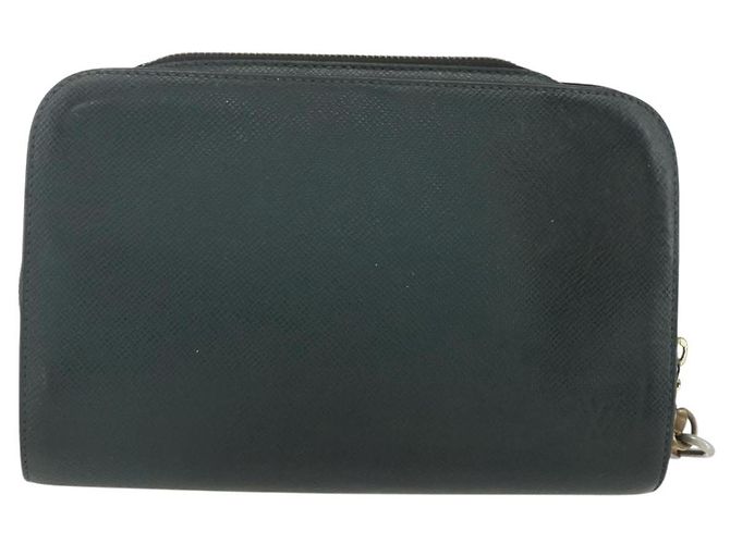 LOUIS VUITTON Clutch Baikal Taiga Épicea M30184 LV Auth ka487 - vista 13