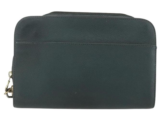 LOUIS VUITTON Clutch Baikal Taiga Épicea M30184 LV Auth ka487 - vista 2