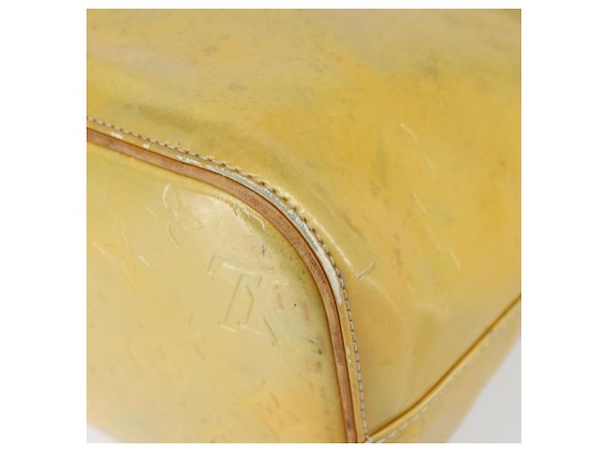 LOUIS VUITTON Borsa a Mano Monogram Vernis Houston Grigio M91053 LV Auth th6529 - vista 16