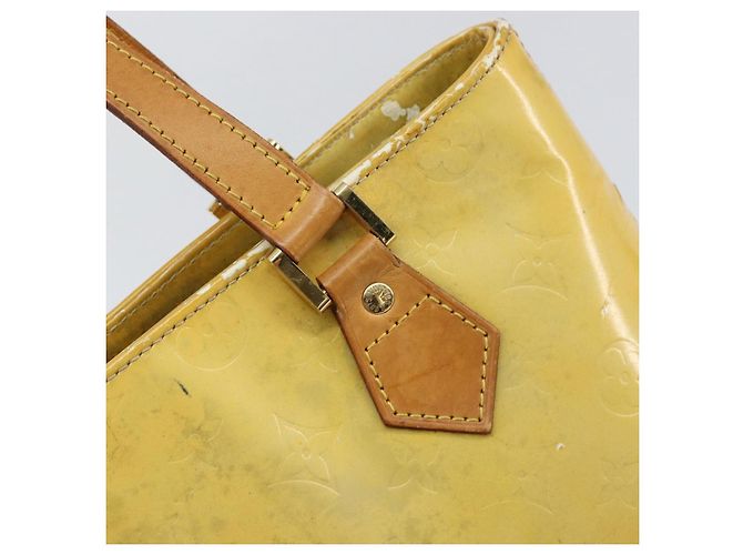 LOUIS VUITTON Borsa a Mano Monogram Vernis Houston Grigio M91053 LV Auth th6529 - vista 18