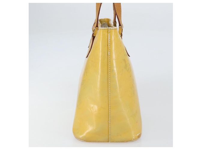 LOUIS VUITTON Borsa a Mano Monogram Vernis Houston Grigio M91053 LV Auth th6529 - vista 3