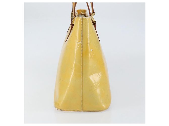 LOUIS VUITTON Borsa a Mano Monogram Vernis Houston Grigio M91053 LV Auth th6529 - vista 4