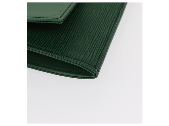 LOUIS VUITTON Clutch Jena Epi Verde M52724 LV Auth 155008 - vista 14