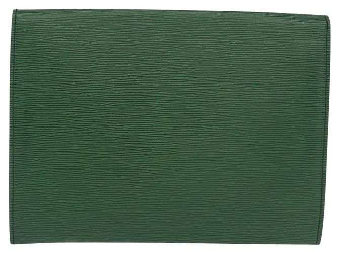 LOUIS VUITTON Clutch Jena Epi Verde M52724 LV Auth 155008 - vista 2