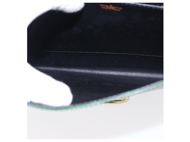 LOUIS VUITTON Clutch Jena Epi Verde M52724 LV Auth 155008 - vista 9