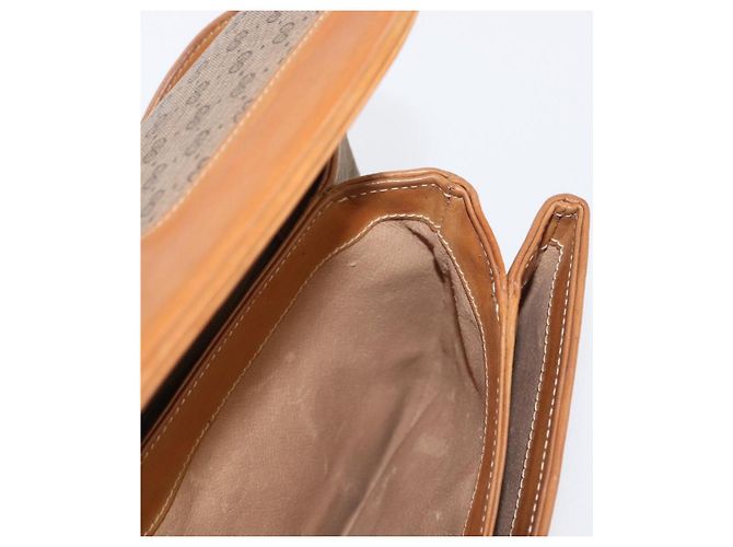 Gucci Borsa a Spalla Micro GG Supreme PVC Beige Oro 004 106 0024 Auth BA8625 D'oro - vista 18