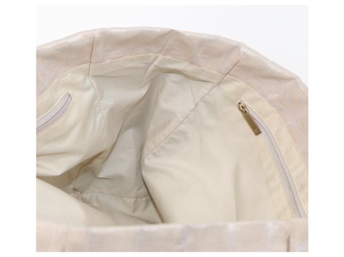 CHANEL Nuova Borsa da Viaggio in Nylon Rosa Oro CC Auth BA8665 D'oro - vista 17