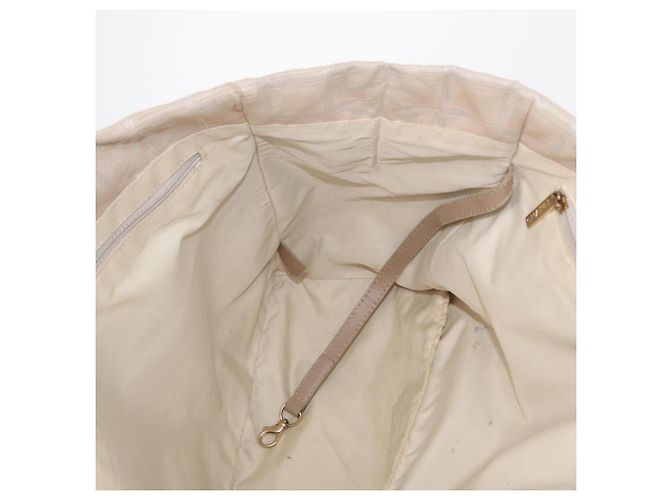 CHANEL Nuova Borsa da Viaggio in Nylon Rosa Oro CC Auth BA8665 D'oro - vista 18