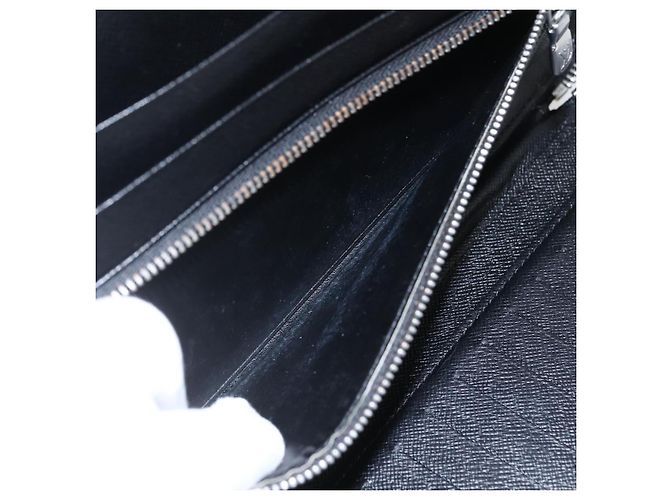 LOUIS VUITTON Organizer Taiga Atoll Custodia da Viaggio Ardoise M30652 LV Auth bs31738 Grigio - vista 11