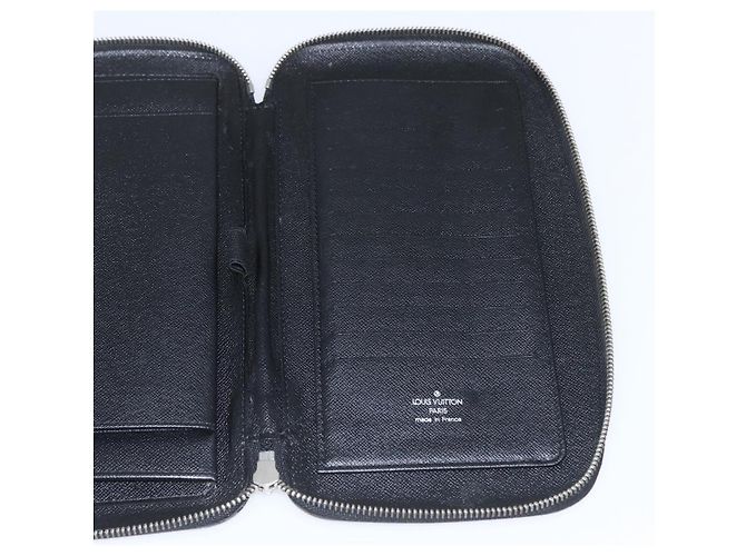 LOUIS VUITTON Organizer Taiga Atoll Custodia da Viaggio Ardoise M30652 LV Auth bs31738 Grigio - vista 20