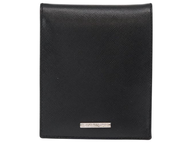 Portafoglio GIVENCHY in pelle nera Auth 153773V Nero - vista 2