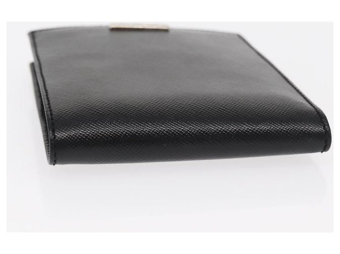 Portafoglio GIVENCHY in pelle nera Auth 153773V Nero - vista 6