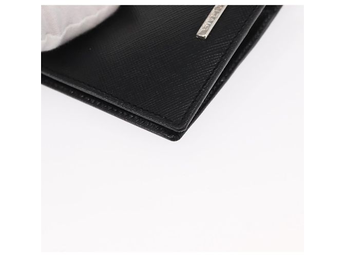 Portafoglio GIVENCHY in pelle nera Auth 153773V Nero - vista 8