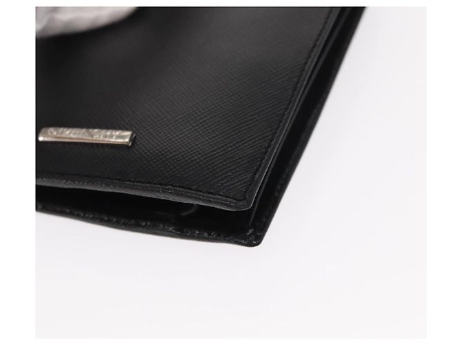 Portafoglio GIVENCHY in pelle nera Auth 153773V Nero - vista 9