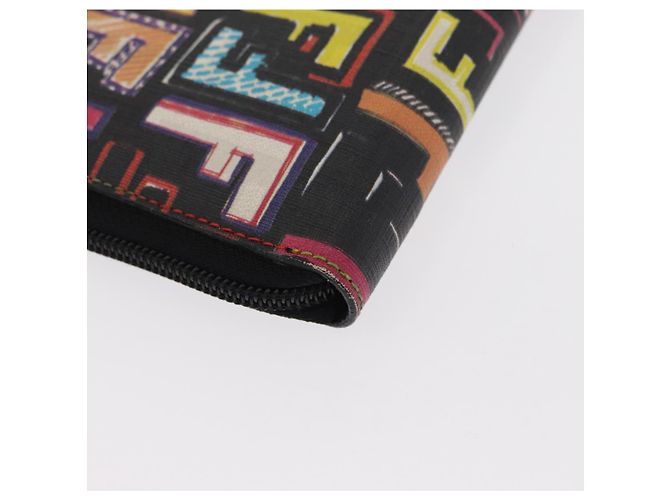 FENDI Zucca Canvas Long Wallet Multicolor Auth 156681V Multiple colors - view 16